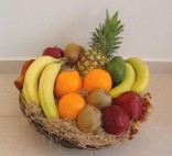 Корзина с фруктами №1. . Состав корзины: Апельсин -3 шт;
Киви - 3 шт; Яблоко - 3 шт; Банан -5 шт; Ананас - 1 шт
